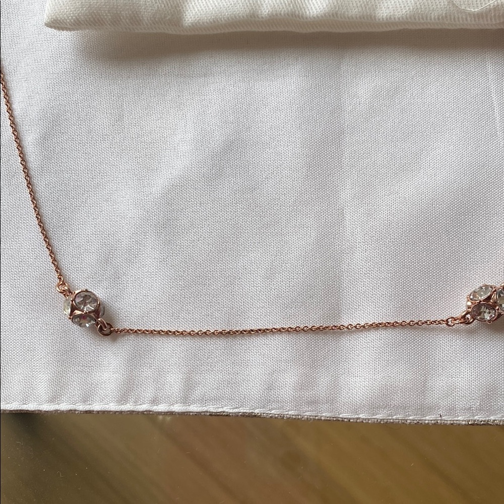 Kate Spade Rose Gold Necklace - Picture 2 of 3
